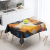 Home tablecloths for dining  Anime decoration and rectangular table accessories waterproof cloth Anti-stain tablecloth abstract 3