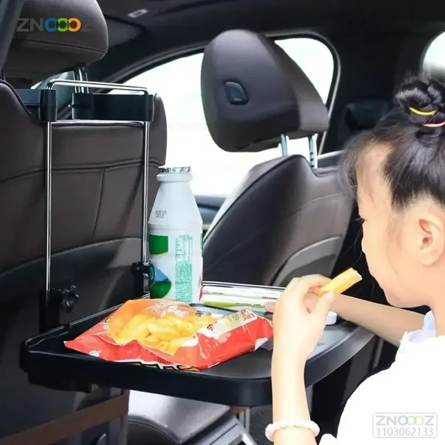 Steering Wheel Desk Foldable Car Trays For Eating Auto Steering Wheel Desk  Car Travel Table With