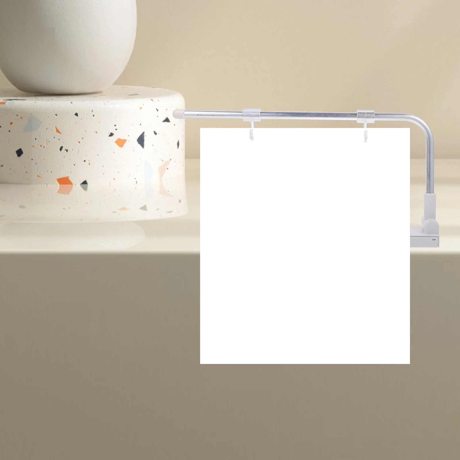Show Rackic Sign Holder Display Wall Mount Hopping Mall Rod Bracket Stand for Acrylic Strip