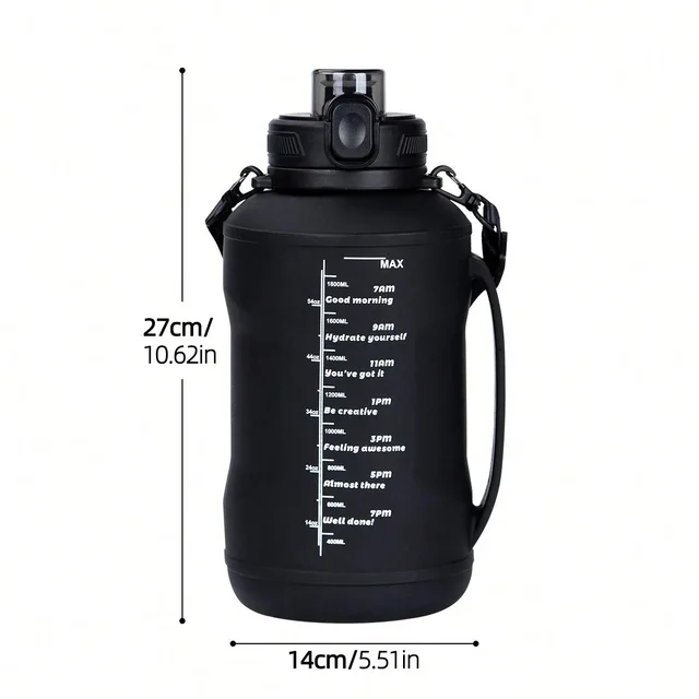 2L/64oz Silicone Water Bottles Collapsible Travel Water Bottle Roll Up Foldable Water Bottles With Straws Travel Camping Hiking 6