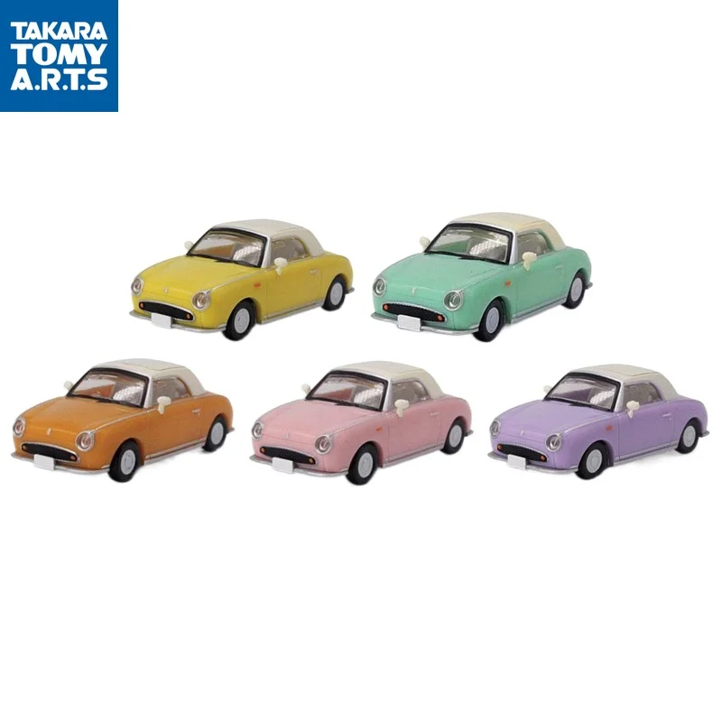 

TAKARA TOMY Hobby Gacha Nissan Figaro 1/64 Collectible Mini Car Model Vol.2 Anime Action Figures Toys Gifts for Kids Boys Girls