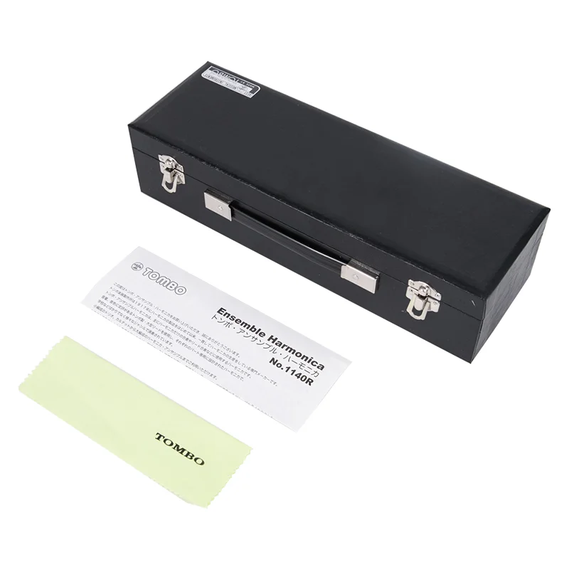 Tombo Contra Bass Harmonica No. 1140R 25 Holes 25 Tones Bass Harp