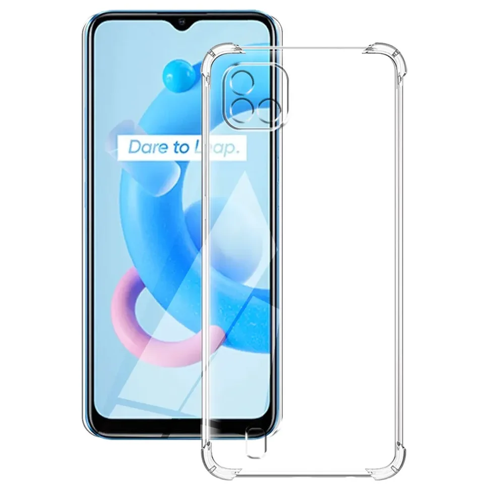 Weideworld [3 Pack] Cover per Realme C11 2021, Creativa TPU Morbido Bumper Sottile Trasparente Custodia per Realme C11 2021, Fiore