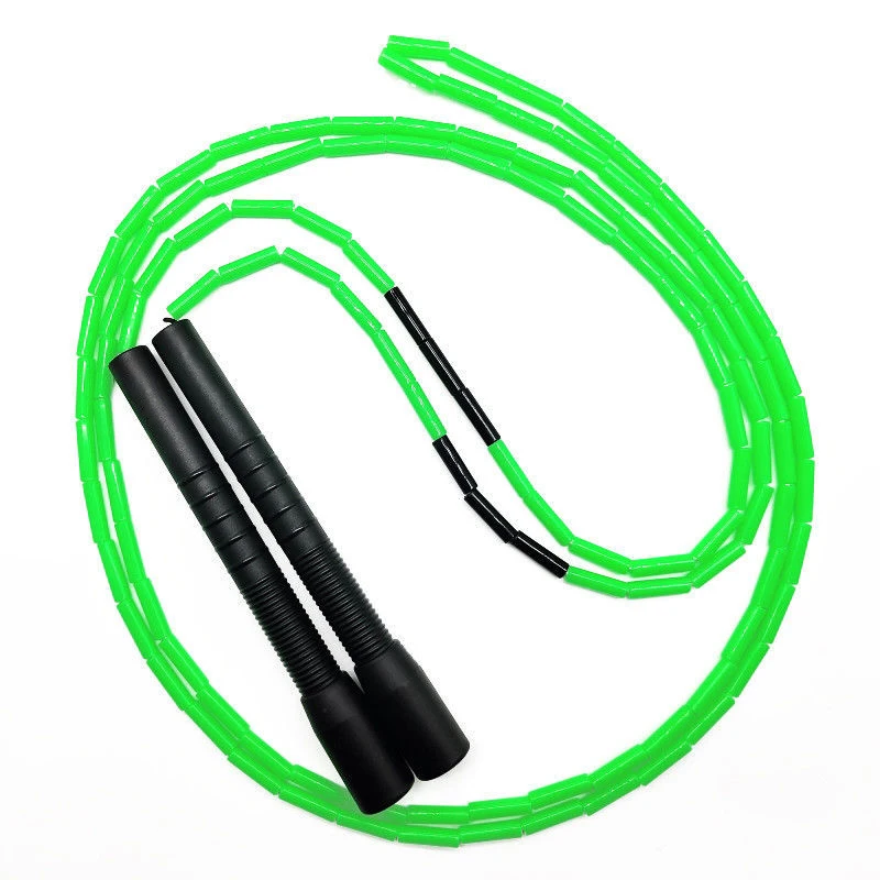 Corda Per Saltare Regolabile 5 Mm X 3 M In PVC Con Manici ABS Antiscivolo, Leggera Per Fitness E Boxe