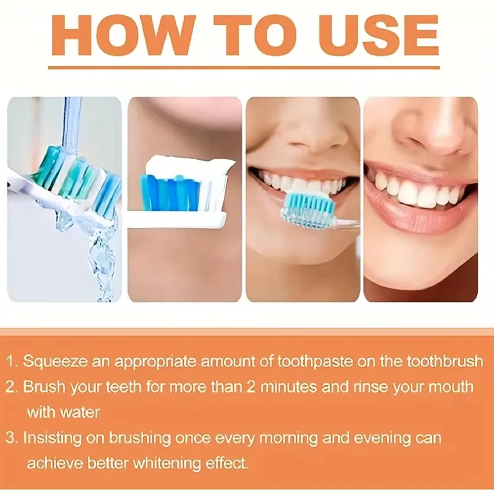 Ginger Mint Whitening Toothpaste Cleans Mouth Stains Remove Fresh Breath Soft Foam Protects Gums Whitening Teeth Oral care