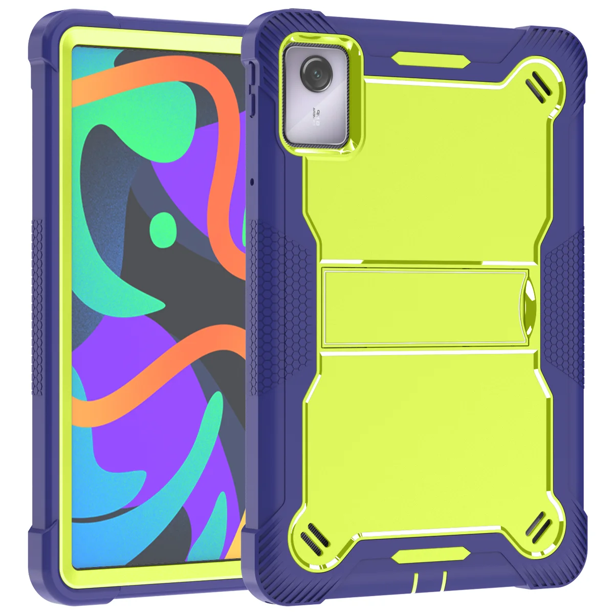 Rugged Armor Shockproof & Dustproof Tablet Case with Stand
