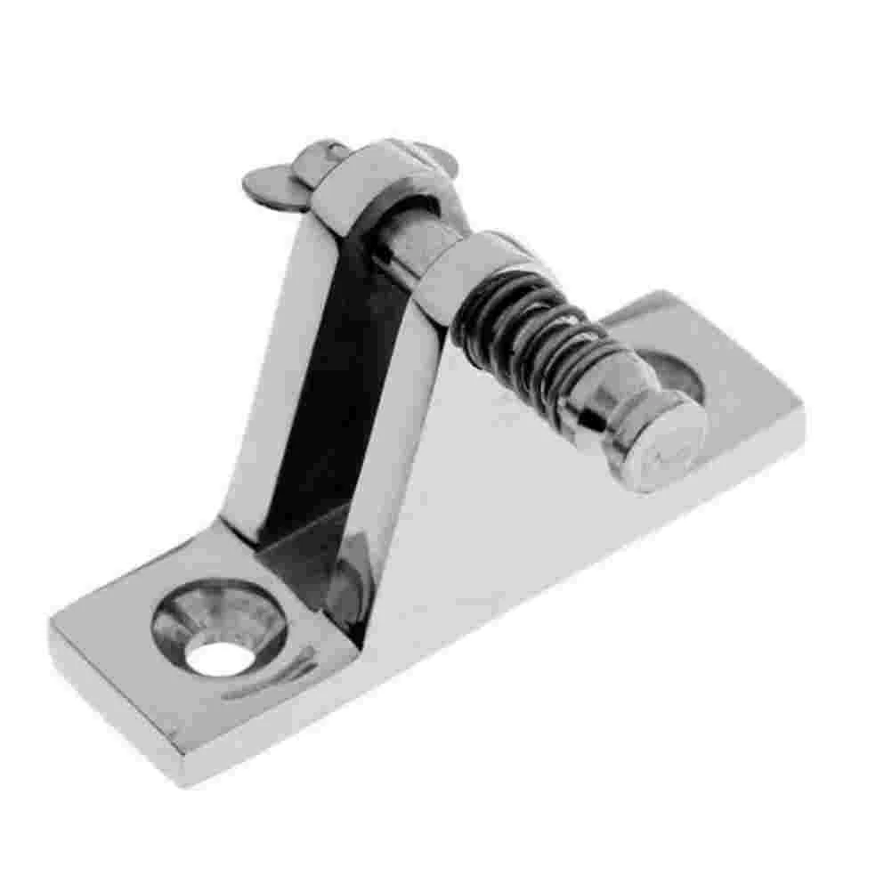 Stainless Steel Boat Deck Hinge Mount Hardware Mountain Shaped Ship Sunshade Boat Awning Accessories Boat Canopy Fitting stainless steel casting hinge flat hinge cabinet doors for windows 4 6 holes cast strap deck hinge for boat hardware