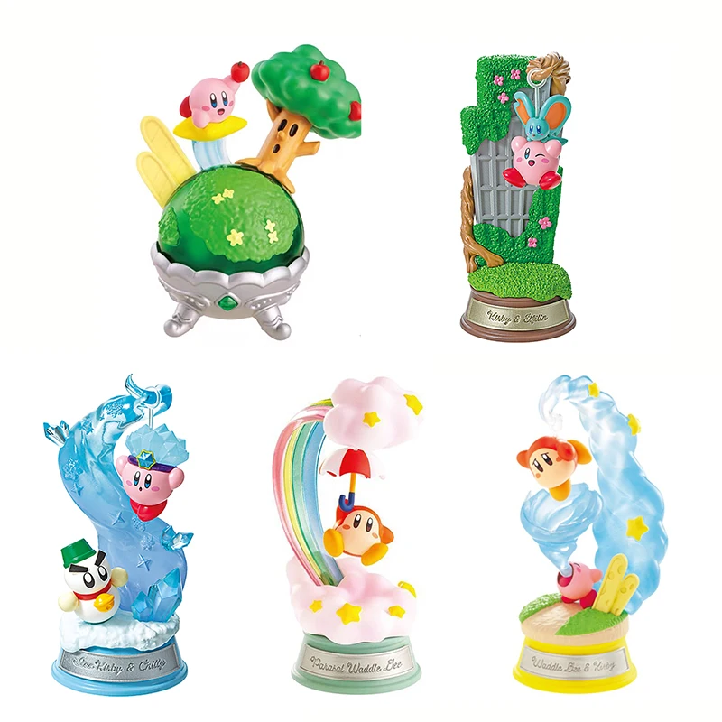 

Special Offer Original Star Kirby Box Egg Collection Action Figure Kawaii Kirby and Waddle Dee Creative Toy Figurines