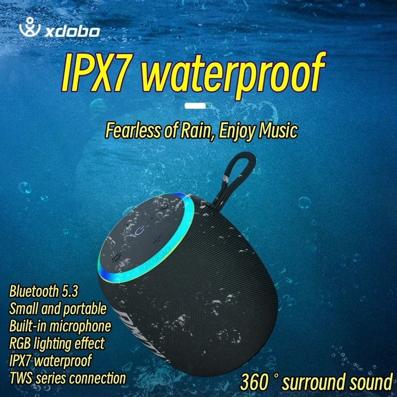 

Bluetooth-Колонка BMTL Xiduobao, 15 Вт, IPX7, водонепроницаемая