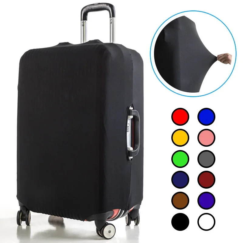 

Luggage Cover Stretch Fabric Suitcase Protector Baggage Dust Case Cover Suitable for18-32Inch Suitcase Case Travel Organizer Bag