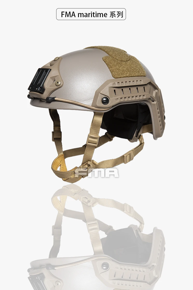 FMA ABS Jagd Taktischer leichter Schutz Training Reiten Maritimer Helm M/L/XL 54-57CM/58-61CM – Detail 1