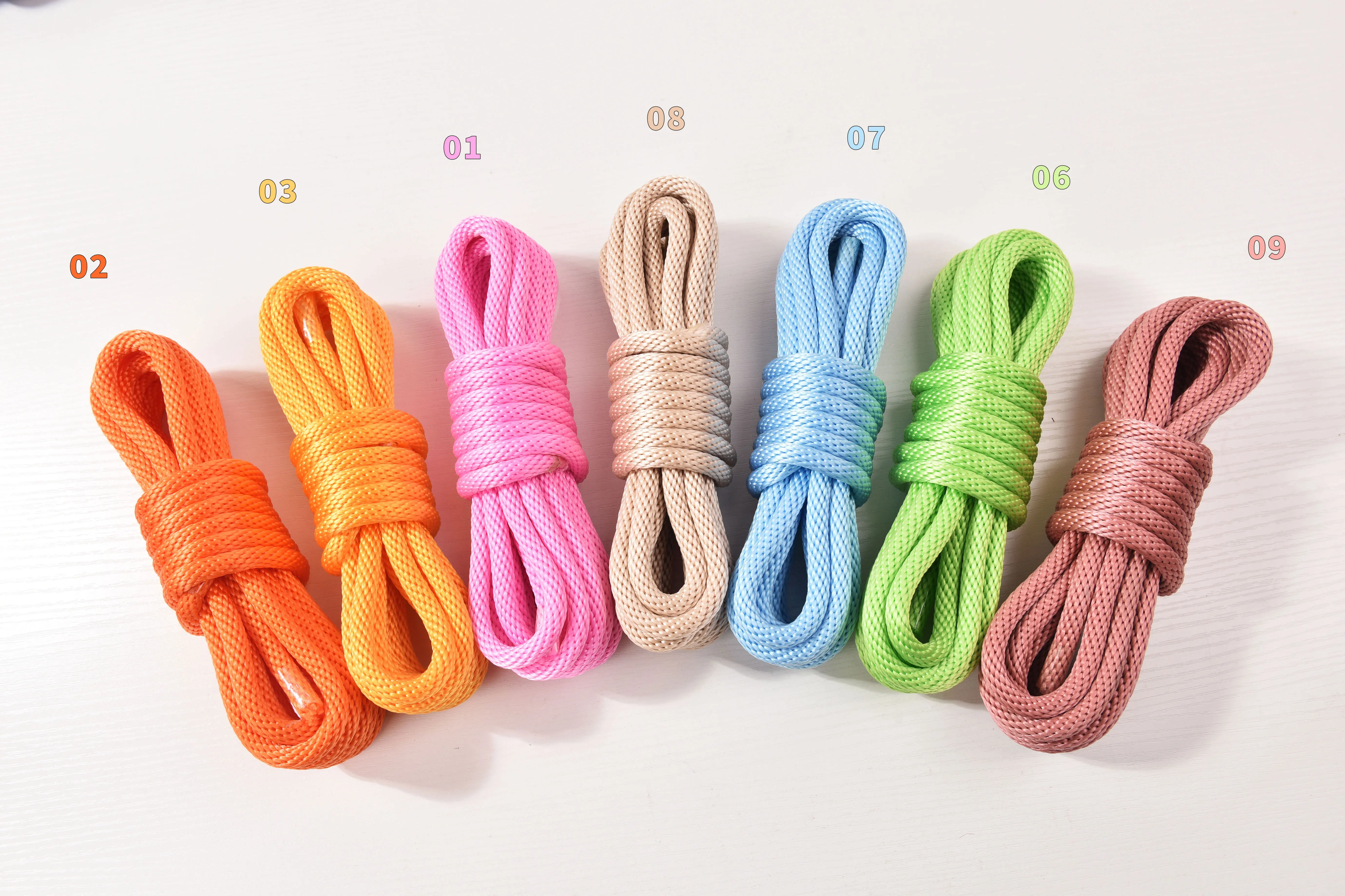 Enhanced Spiral Pattern 9mm Braid Rope