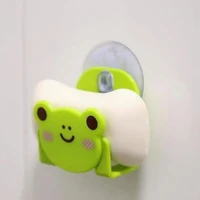 1PC Kitchen Suction Cup Sink Drain Rack Sponge Storage Holder Kitchen Sink Soap Rack Drainer Rack Bathroom Accessories Organizer 2