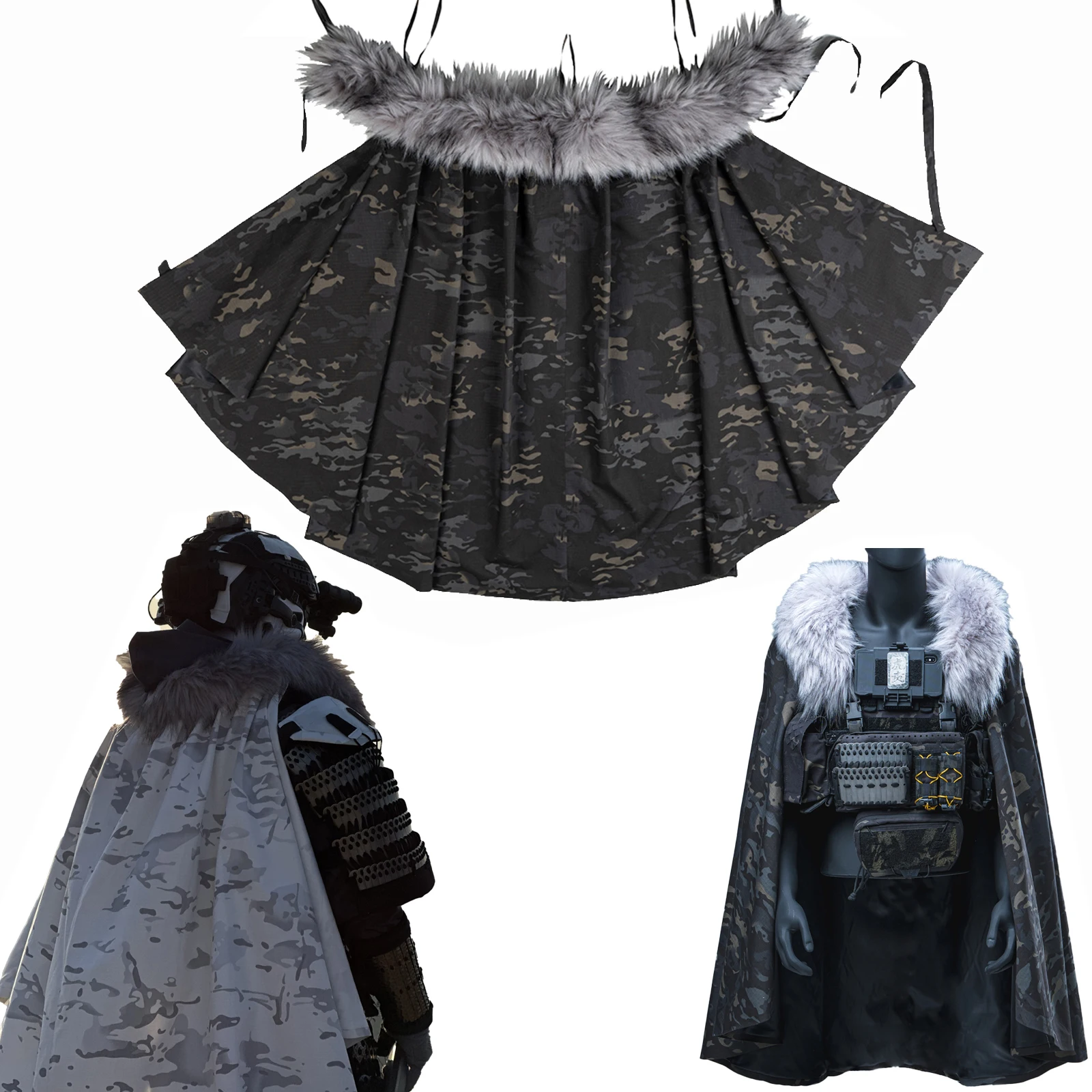 Gilet tattico da caccia all'aperto con capezza integrata, compatibile con sistemi Molle per Paintball e Wargame