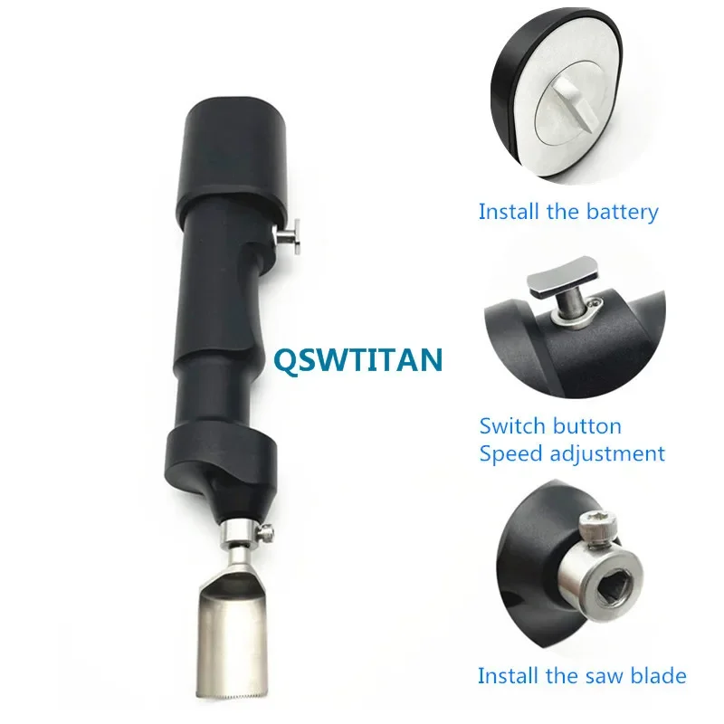 Veterinary Saw Sagittal Saw QS TPLO Electric Power Drill Oscillating Orthopedic Instruments
