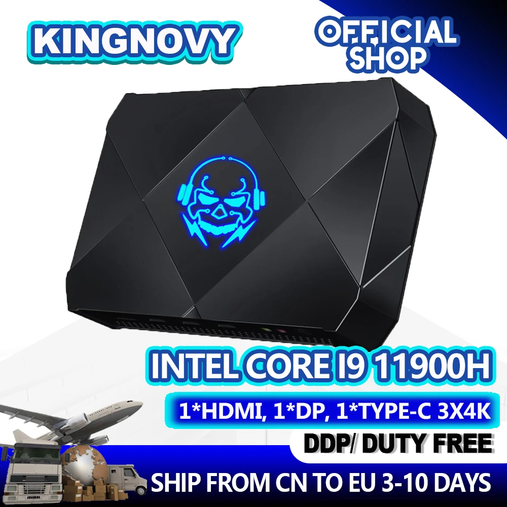 2023 Gaming Pc R9 5900Hx I9 11900H Mini Computer Windows 11 Pro Linux 2 * Ddr4 Ram Nvme Ssd Dp Hdmi Typ-C 3*4K Display Uhd Wifi Bt