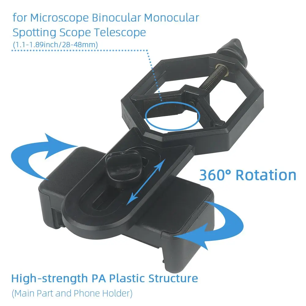 Phone Holder Bracket For Telescope Binocular Bracket Rifle Scope Mount