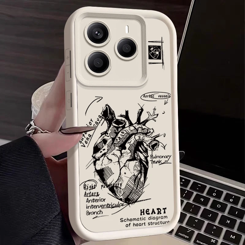Creative Cardiovascular Design Heart Medical Pattern Phone Case