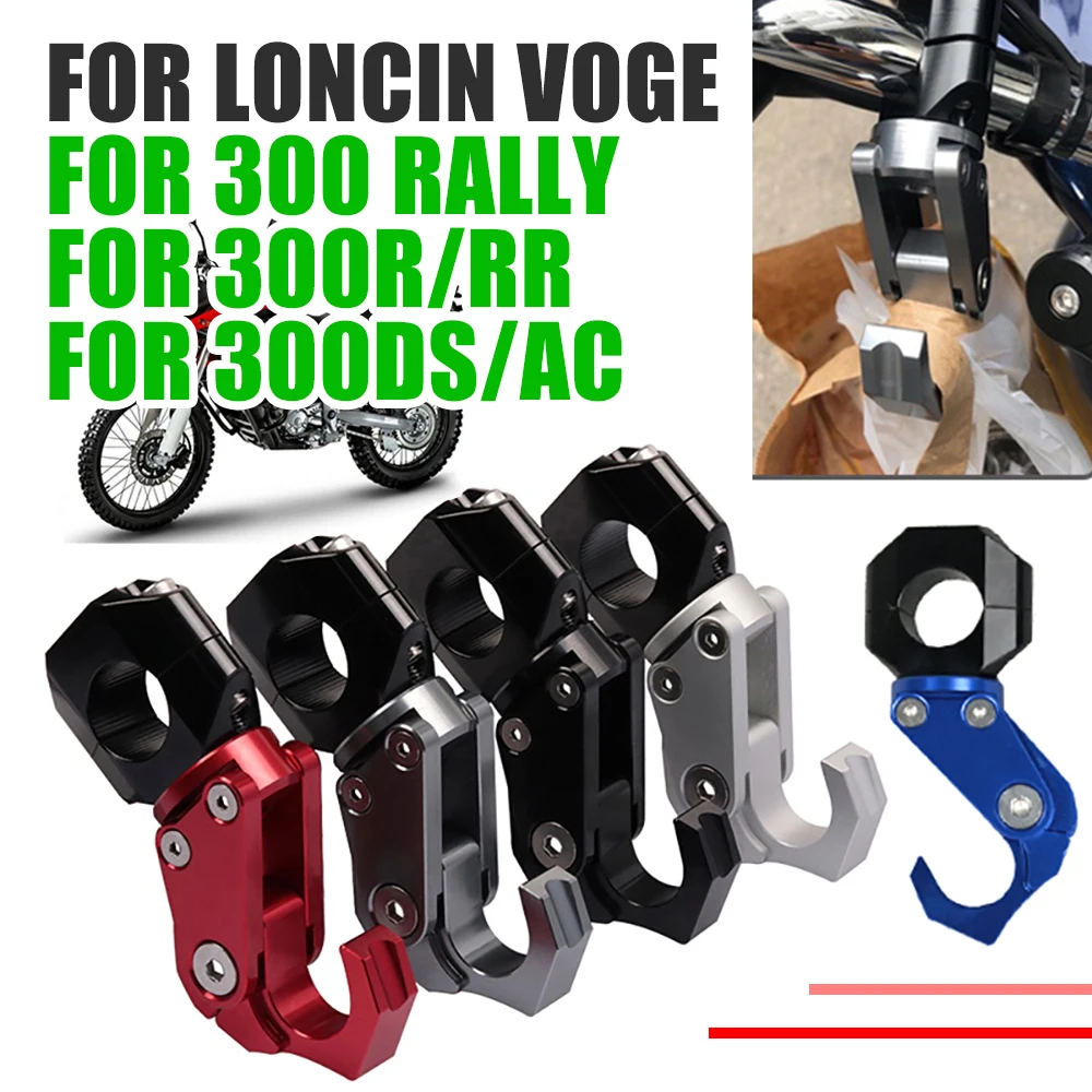 Per Loncin Voge 300 Rally 300 Rally 300Rr 300 R Rr Ds Ac Accessori Per Moto Borsa Per Bagagli Gancio Artigli Gancio Grip Supporto Per Casco