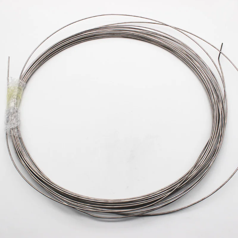 0.5 Meter To 10 Meters Titanium Wire 99.99% Pure Ti Grade 1 TA1 0.1mm To 8mm