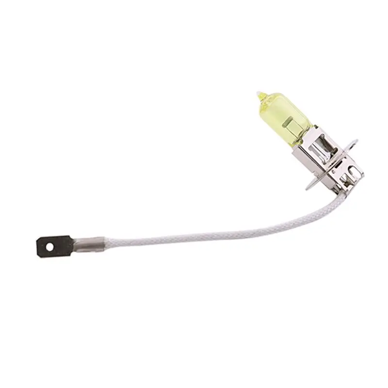 자동차 할로겐 전구 차량 안개등 DC 12V H3 100W 노란색 전구