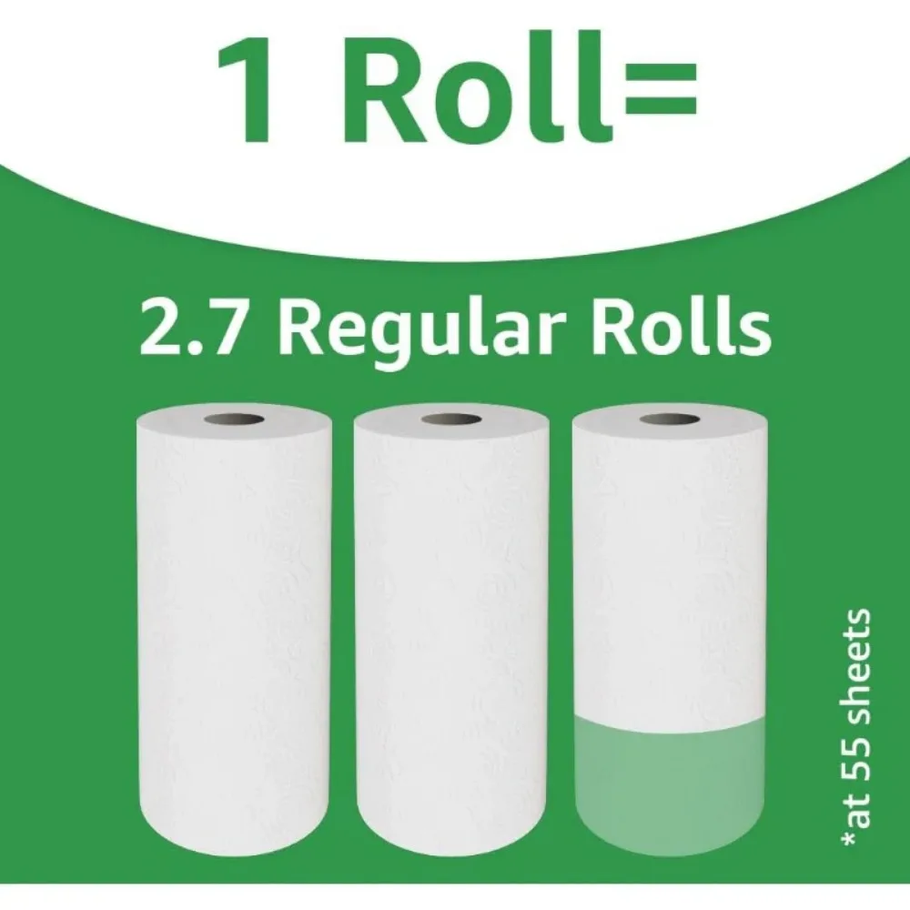 2-Ply Paper Towels, Flex-Sheets, 150 per Roll, 12 (2 of 6), White