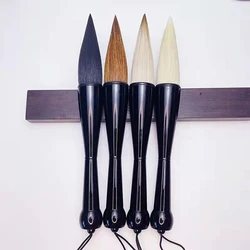Wolf Sheep Hair Calligraphy And Painting Wood Traditional Ink Chinese Calligraphy Brush Regular Script Practice Couplet Brush