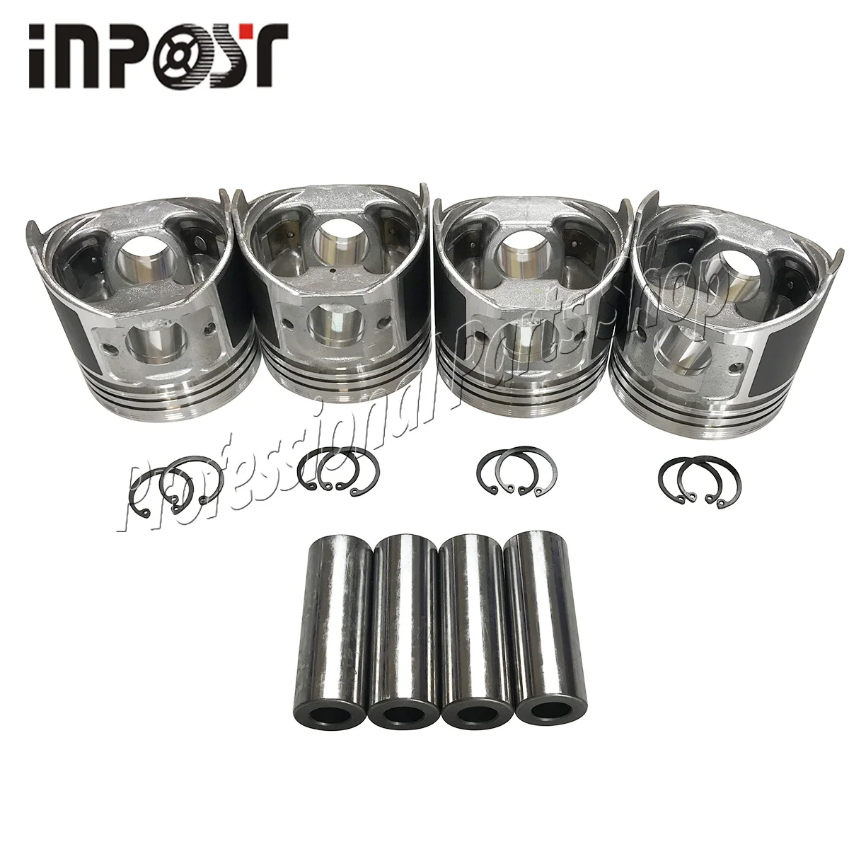 

4 поршня 4TNV86 для Yanmar 129685-22160