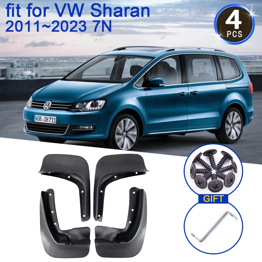 For Volkswagen VW Sharan 7N 2011 2012 2013 2014 2015 2016 2017 2018 2019  2020 2021 2022 Mudguard Fenders Mud Flaps Splash Guards