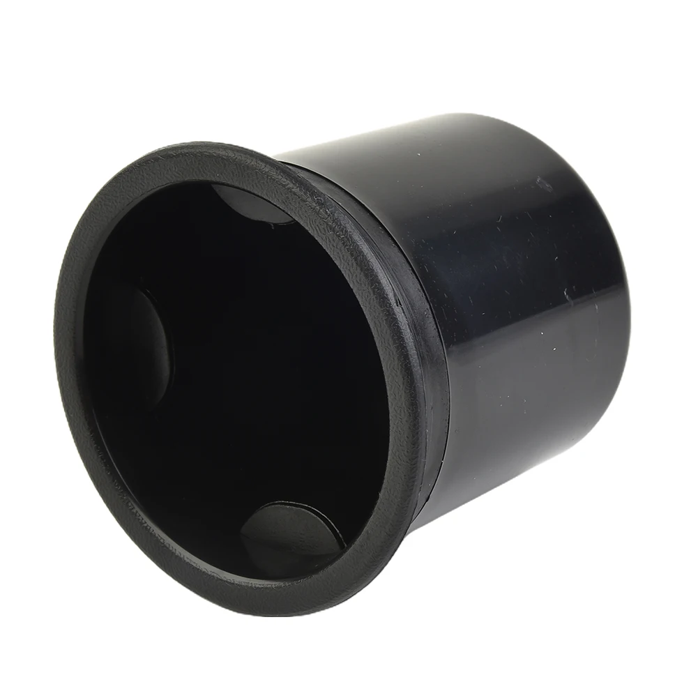 

Drink Can Cup Holder Recessed 1 Pcs 90*80mm ABS Accessory Black For Boat Car Marine RV Table Plastic High Quality