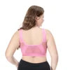 S-6XL Hollow Out Women Sport Bra Fitness Yoga Running Vest Underwear Padded Crop Tops Underwear No Wire-rim gym top bras 2