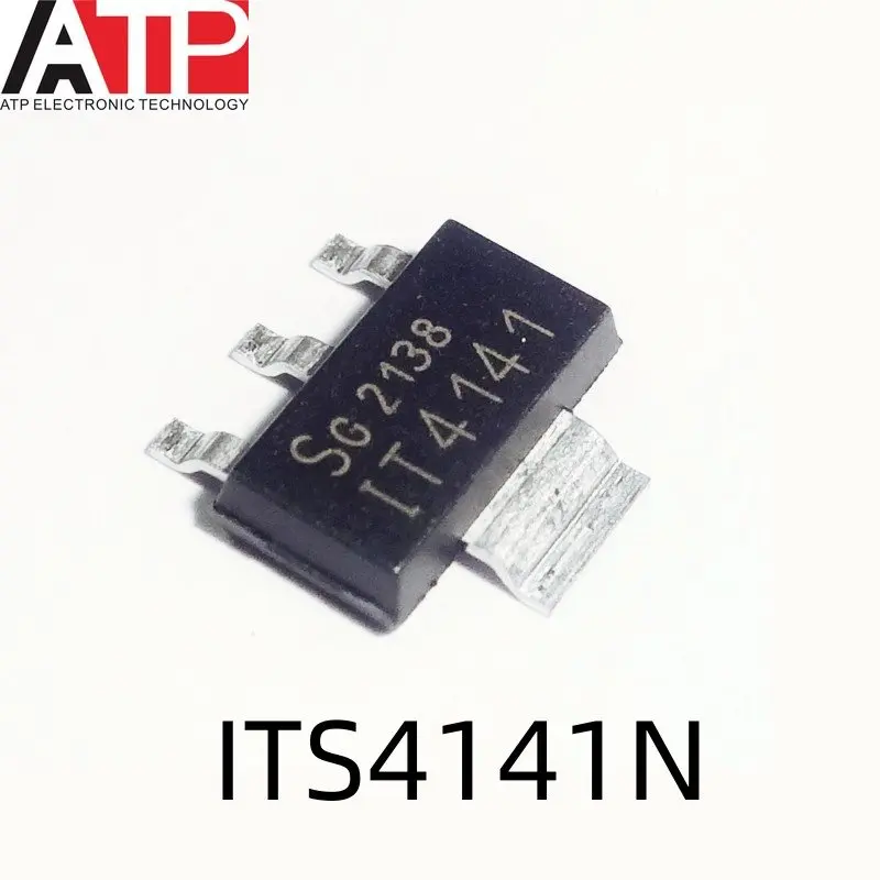 

(10piece) ITS4141N IT4141 BTS4141N TS4141 SOT-223 Power Switch/Driver IC N-Channel SOT223-4 New and Original