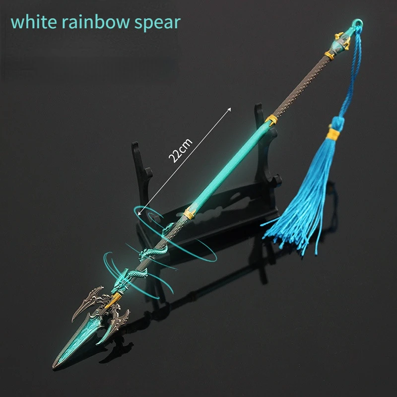 Yongjie строительное оружие 22 см Baihongcheng в Лаке звук дракона пение Baihong длинное оружие из сплава игрушка-модель