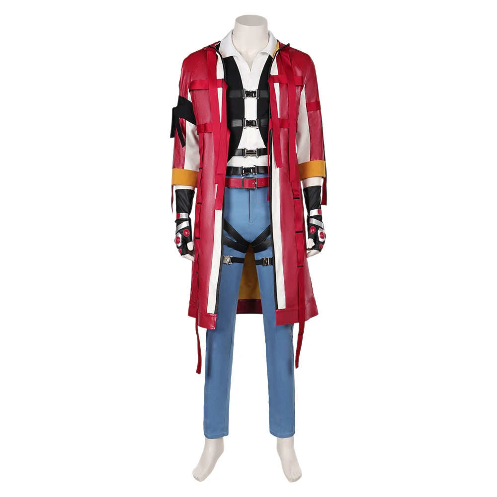 Fantasia Game Tekken 8 LEO Cosplay Costume For Adult Male Men Jacket Pants Disguise Outfits Halloween Carnival Role Play Suit