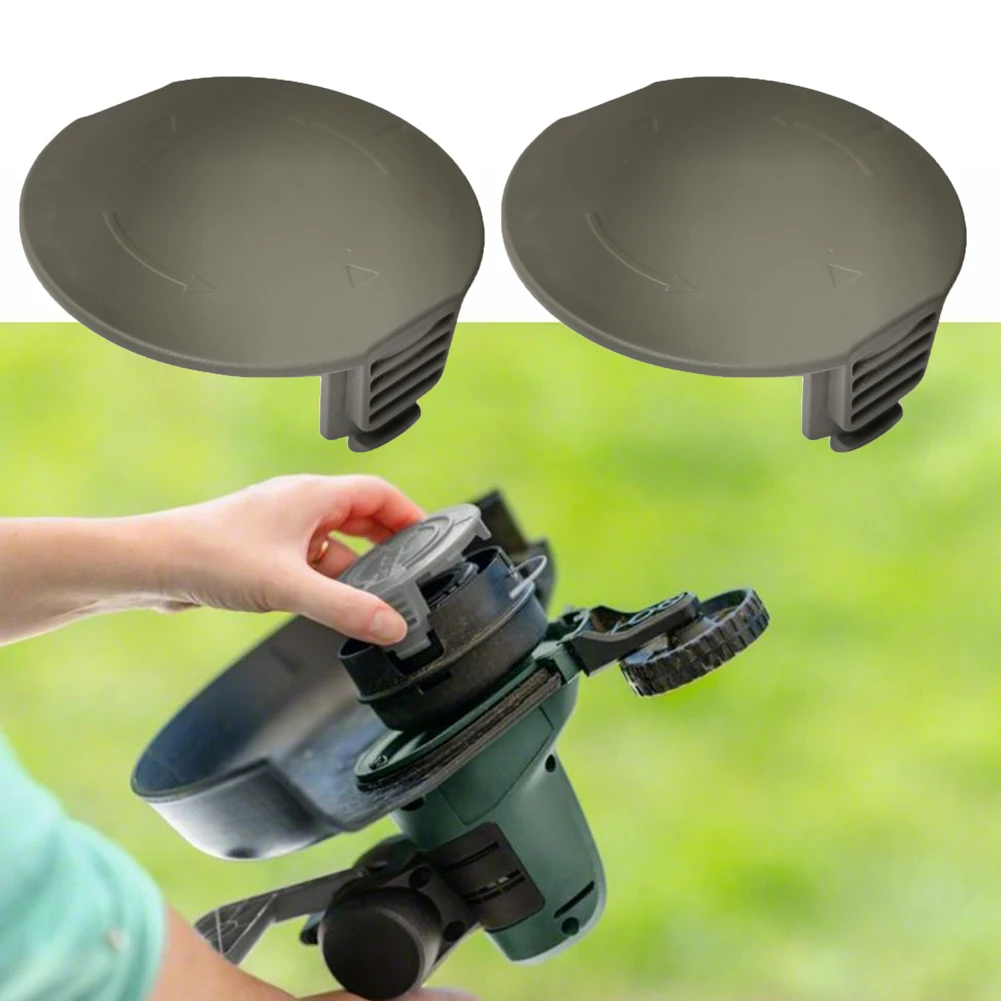 

2pcs Spool Cover Cap Fit For Bosch Universal Grass Cut 18/18-26/18-260 String Trimmer Parts Replace Garden Lawn Mower Spool Cap