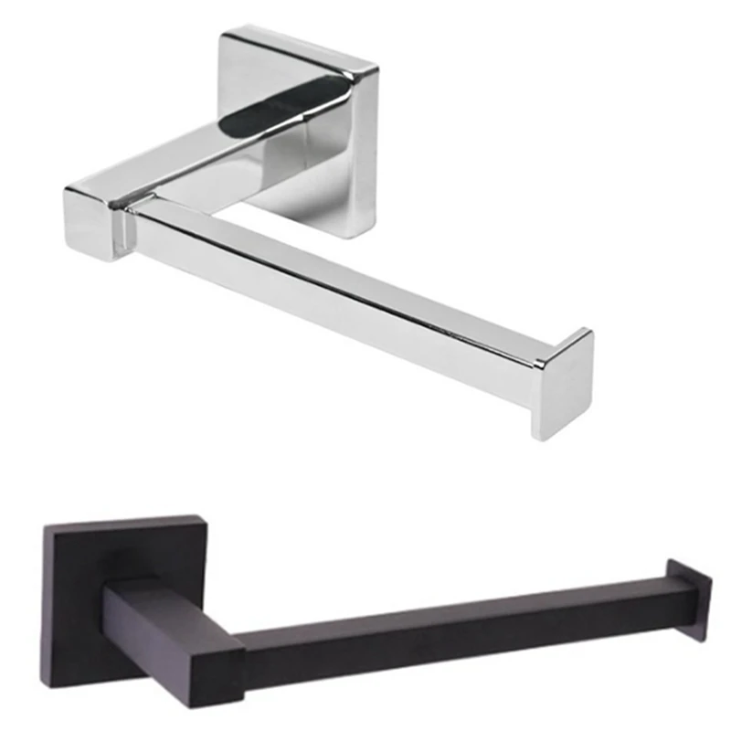 

Wall Mounted Rack Toilet Roll Paper Holder Bathroom Tissue Rack Storage Shelf Weight Bathroom Accessories