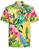 Summer Fashion Mens Hawaiian Shirts Short Sleeve Button Coconut Tree Printed Casual Beach Aloha Shirt Plus Size 6XL Hombre Ropa 3