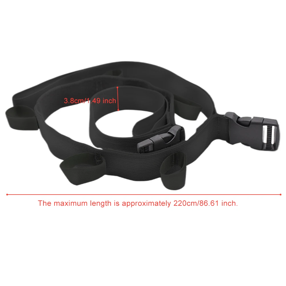 Car Fishing Rod Holder Vehicle Fishing Rod Rack Holder Strap Gear 2Pcs for SUV/Wagons/Van/Jeep/Truck