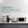 12 Cup Programmable Drip Coffee Maker Coffee Machine Bundled with Dorset 2 Slice Wide Slot Stainless Steel Toaster 6
