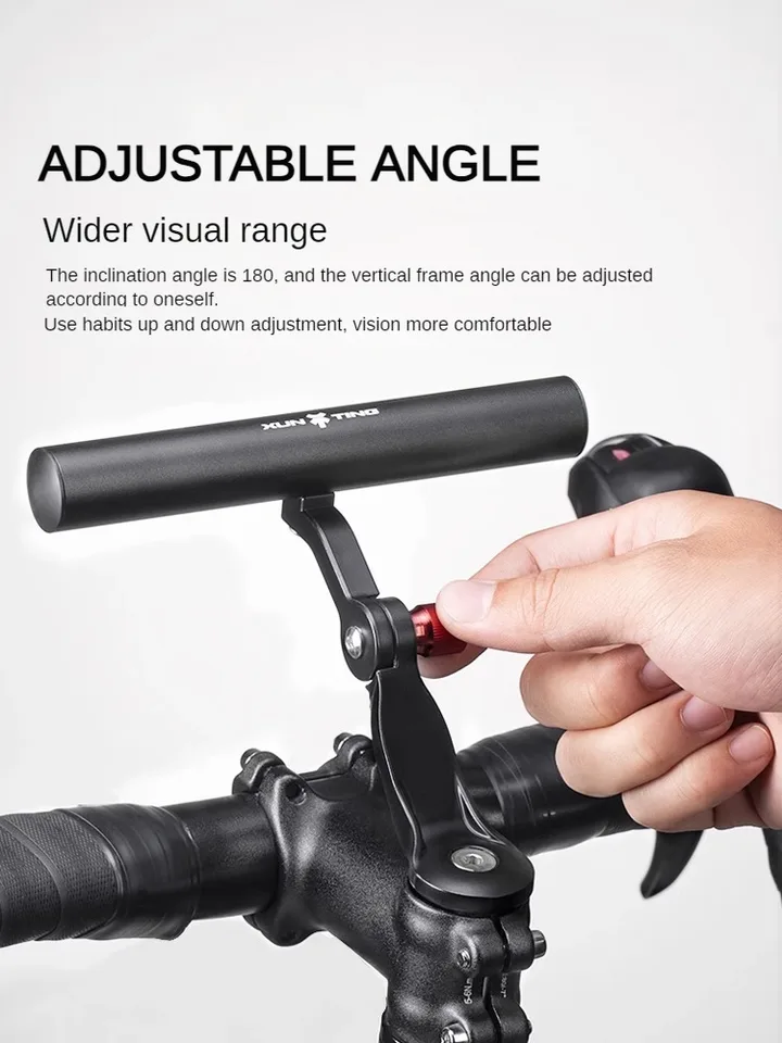 Bras D'Extension En Aluminium À Deux Axes Pour Tablette De Voiture Pour