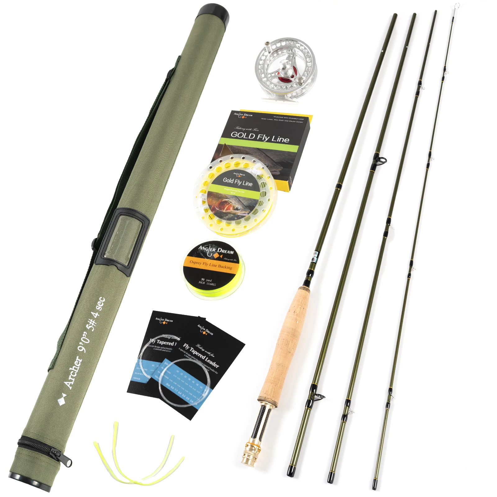 Rod Combo 10 Ft Wt Fly Rods Fishing Gear Fly Rod Combo Fly Fishing