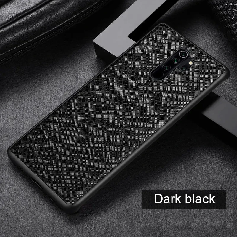 Elegant Leather Cross Pattern Case for Xiaomi Redmi Note 8 Pro and 8T