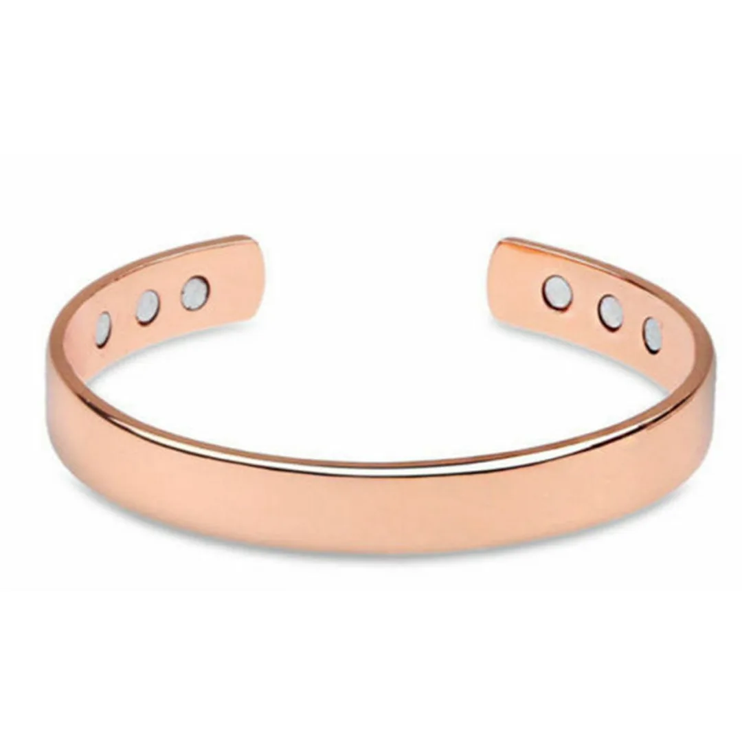 2023 1 Pc Pure Copper Bracelet Arthritis Therapy Energy Bangle