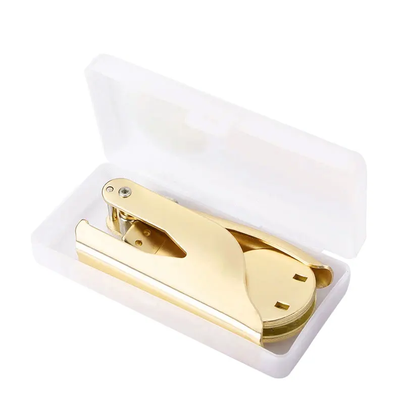 Paper Embossing Stamp Machine Pliers Press for Envelope Sealing and Gift Packaging Embossed Seals Stamp paper embossing machine