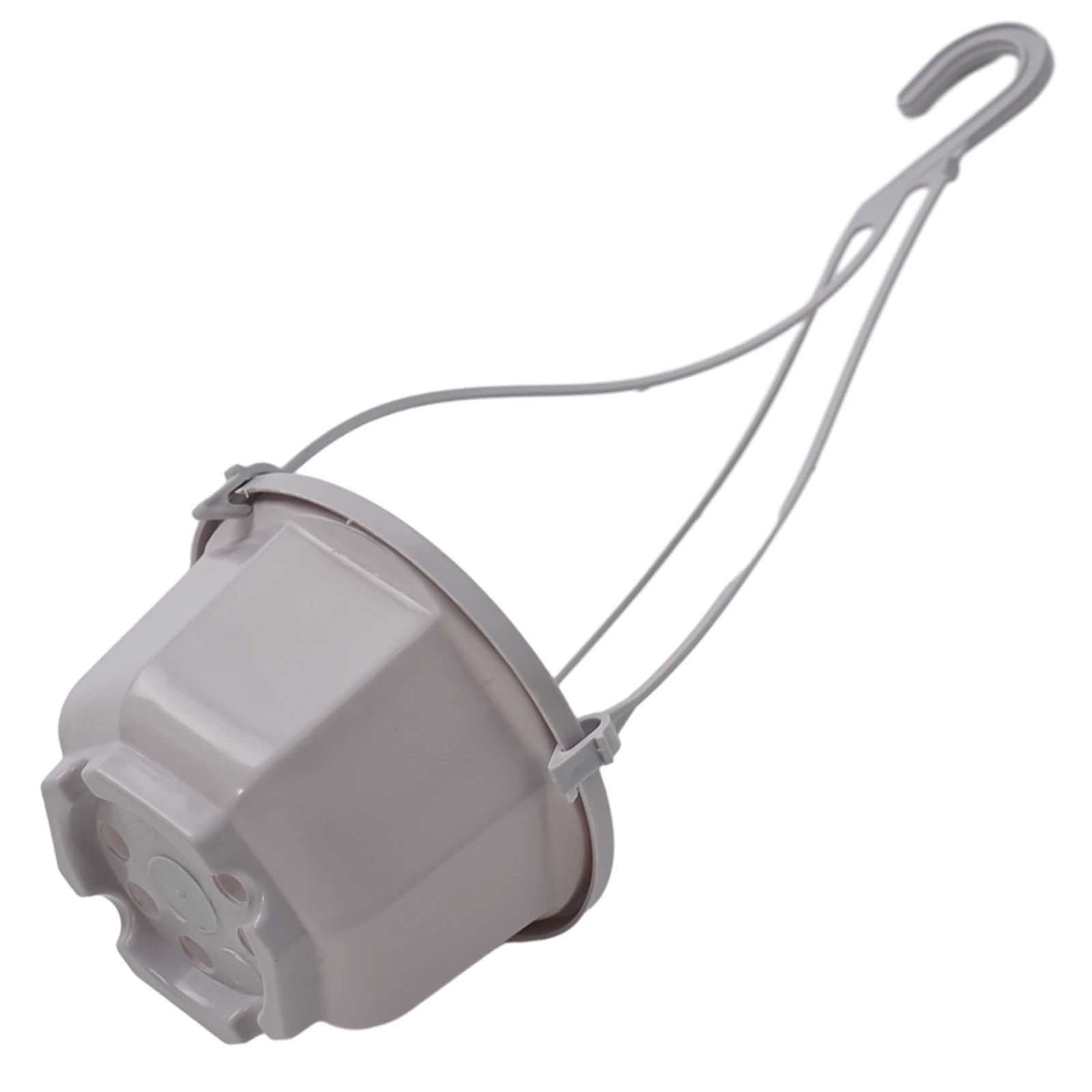 

Garden Basket Flower Pot 13cm*11.5cm*7.5cm 15cm*13cm*9cm 1pcs Removable Hook White Widely Use Outdoor Supplies Garden Tool