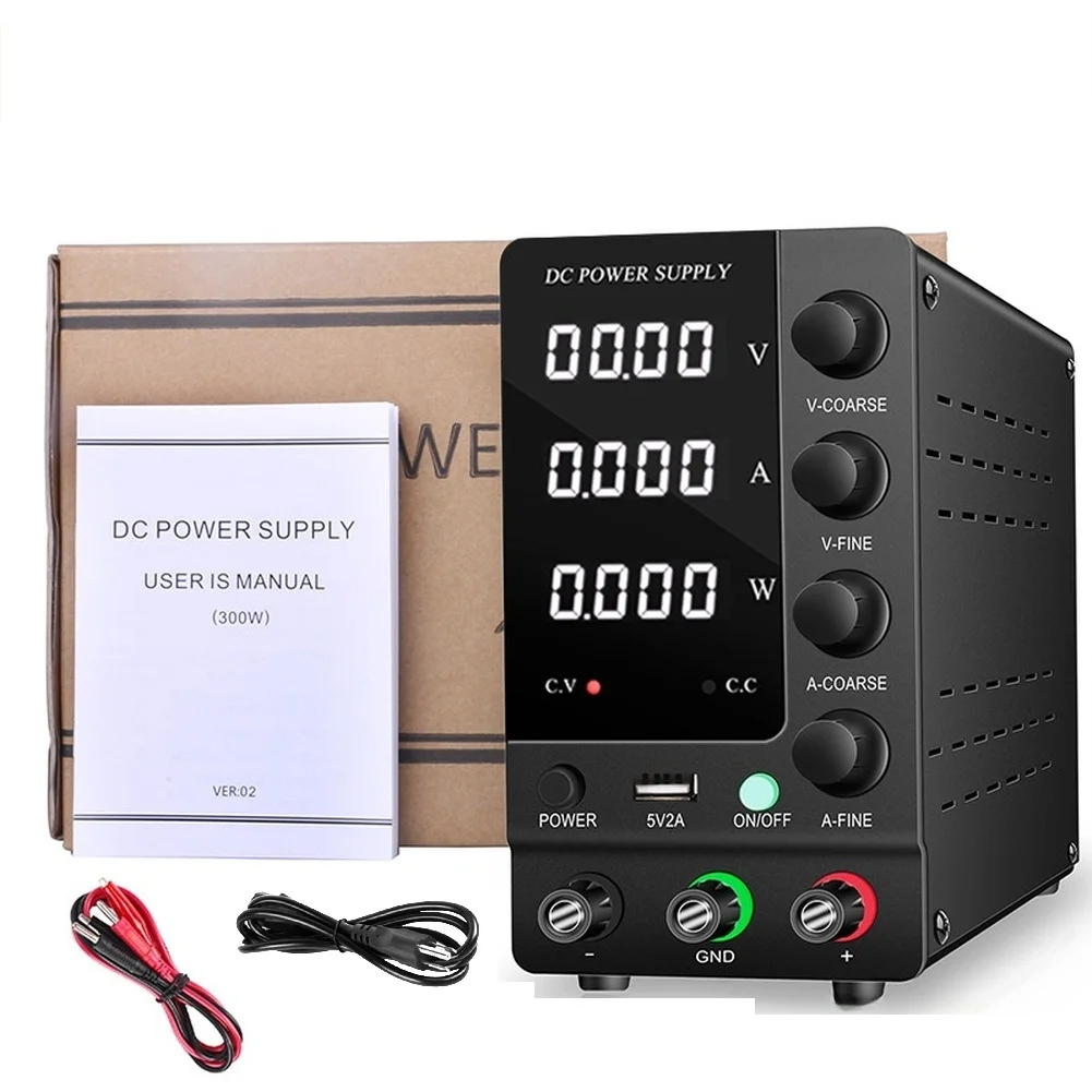 C3206 32V 6A 300W 실험실용 스위칭 전원 공급 장치 (과전압, 과전류 및 단락 보호 기능 포함)
