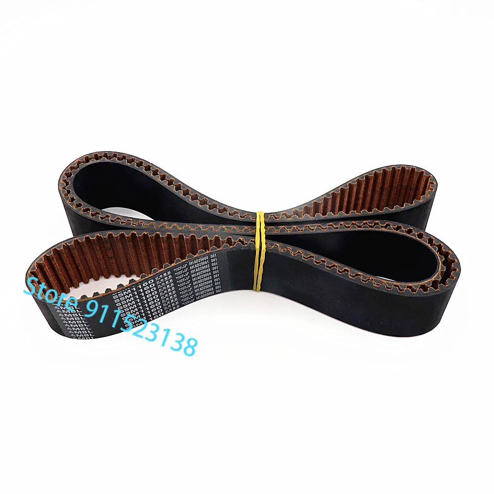 

Хорошее качество, оригинальный японский Ремень ГРМ Tajima Запчасти для вышивальной машины MBL S5M1160, Ширина 30 мм