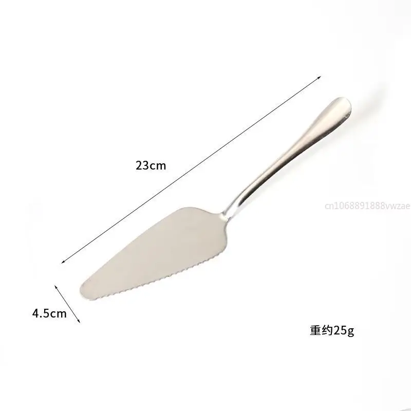 Stainless Steel Serrated Edge Cake Server Blade Cutter Pie Pizza Server Cake Cutter Shovel Kitchen Baking Pastry Spatulas cake cutter