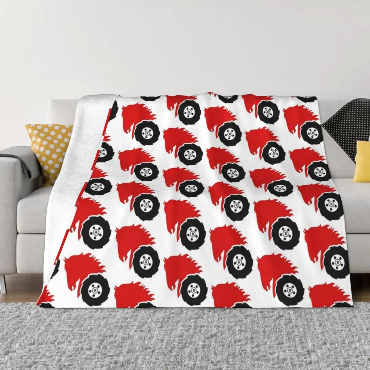 

Wheel Horse Throw Blanket Fashion Sofa Blankets For Sofa