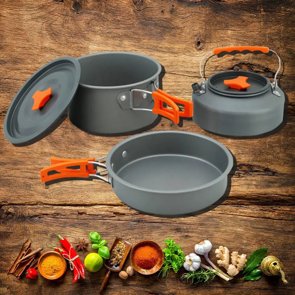 Dropship Nonstick Cookware Sets, 9 Pcs Granite Non Stick Pots And